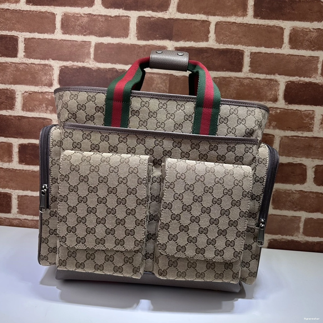 Hyper Peter GG BAG-40*35*20CM ORIGINAL DIAPER GUCCI 0819